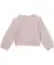 Sweatshirt mit Steinchen rosa