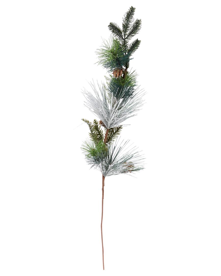 Kunsttanne Weihnachten weiß