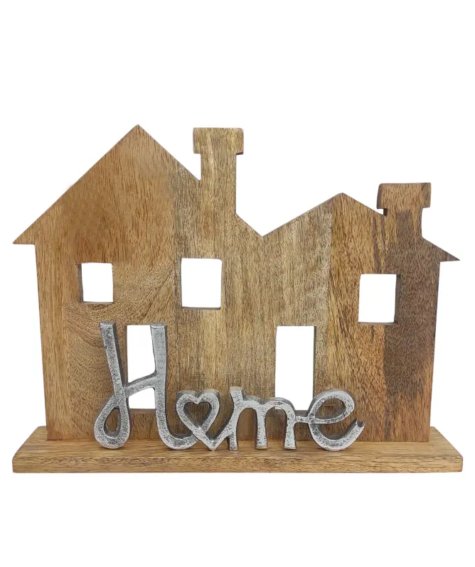 Houten huis Decoratie