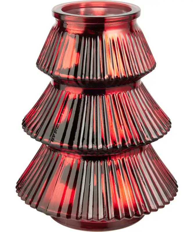 Glasvase Weihnachten