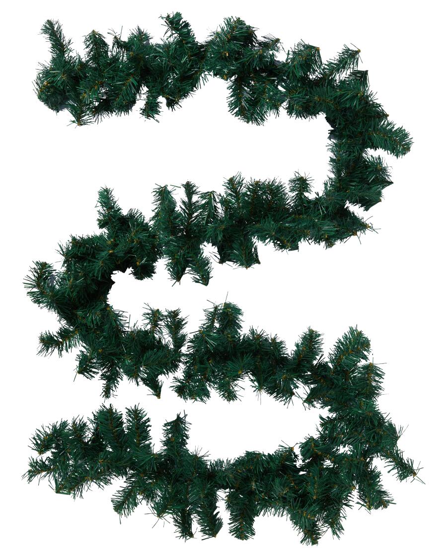 Deko-Girlande Weihnachten grün