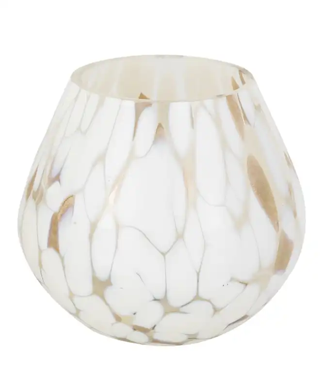 Teelichthalter aus Glas