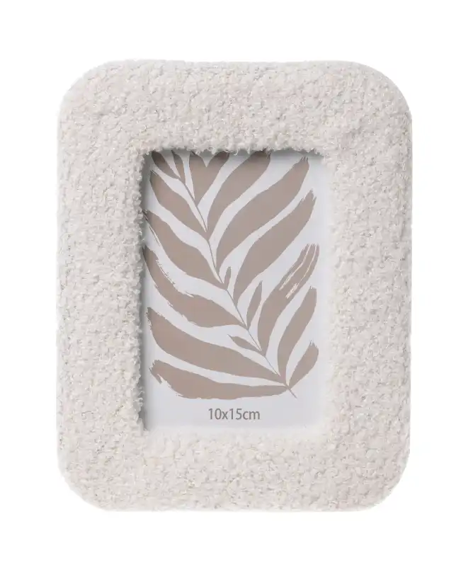 Bilderrahmen mit Teddyfleece