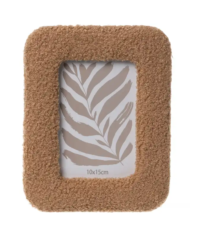 Bilderrahmen mit Teddyfleece