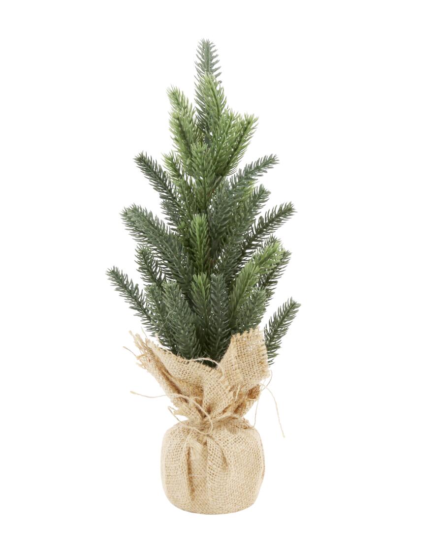Kunsttanne Weihnachten grün