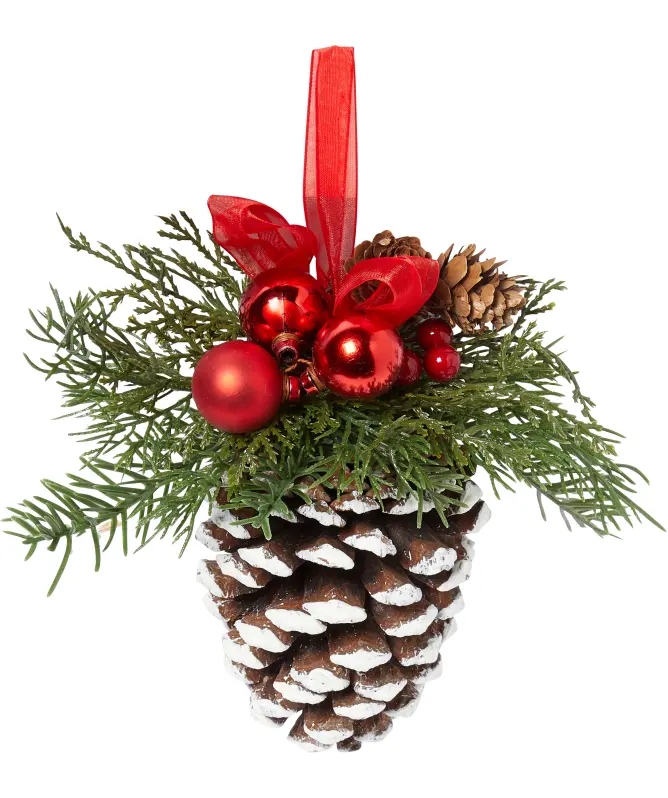 Kunst-Tannenzapfen Weihnachten