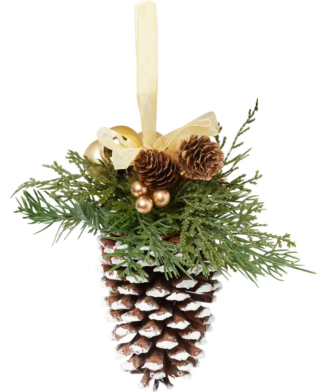 Kunst-Tannenzapfen Weihnachten