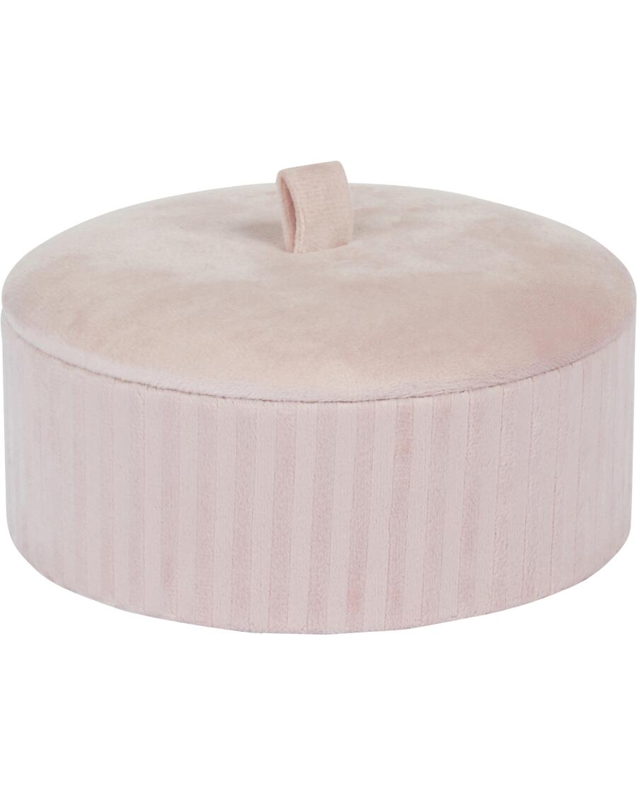 Aufbewahrungsbox Textil rosa