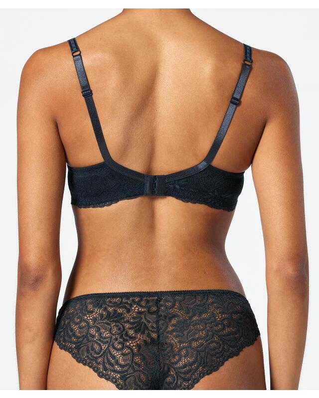 Soutien-gorge avec nœud femme, bleu marine (KiK BH mit Schleife (dunkelblau)) — KiK, produit allemand authentique au Maroc