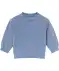Sweatshirt mit Knöpfen blau
