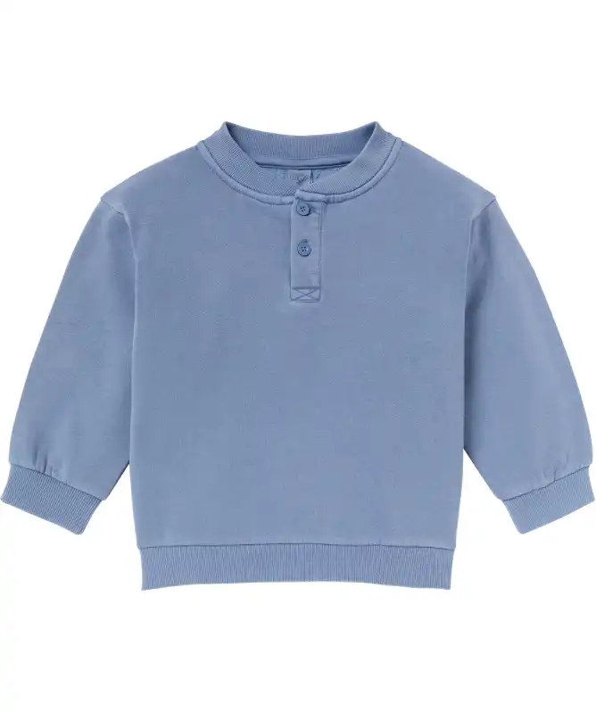 Sweatshirt mit Knöpfen