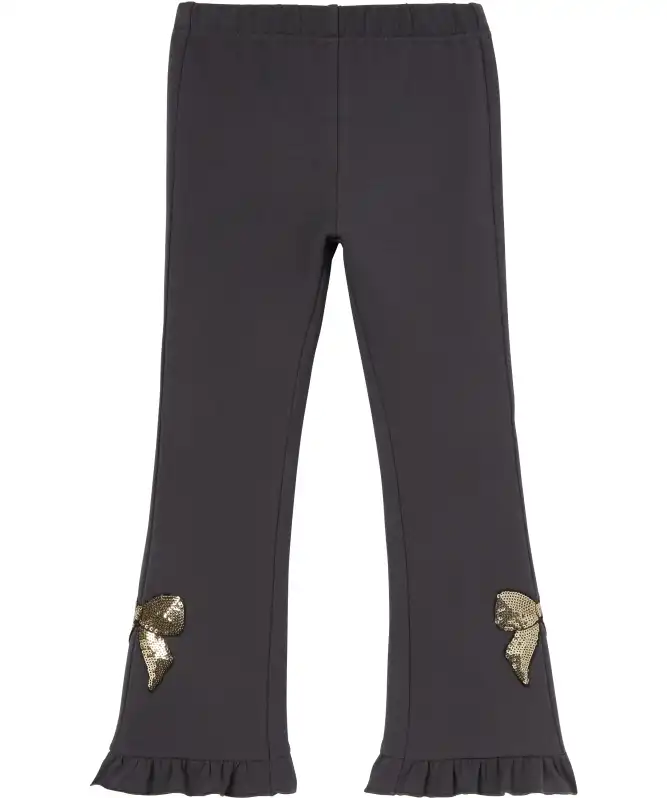 Thermo-Leggings mit Paillettenschleifen