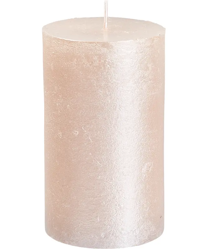 Rustikkerze Metallic