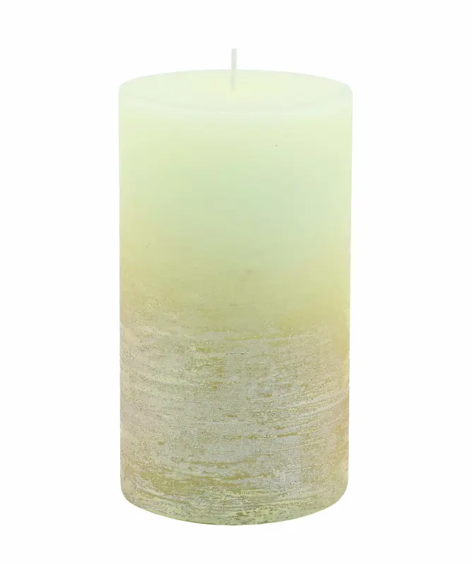 Rustikkerze Metallic