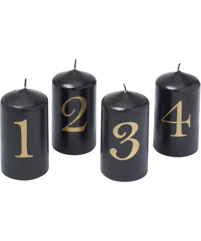 Stumpenkerzen Weihnachten
