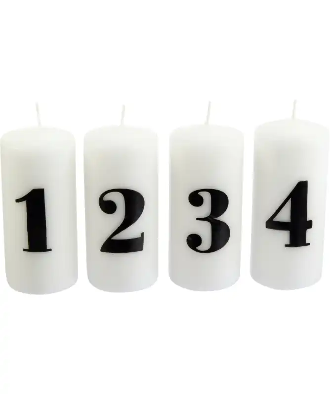 Stumpenkerzen Advent