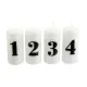 Stumpenkerzen Advent