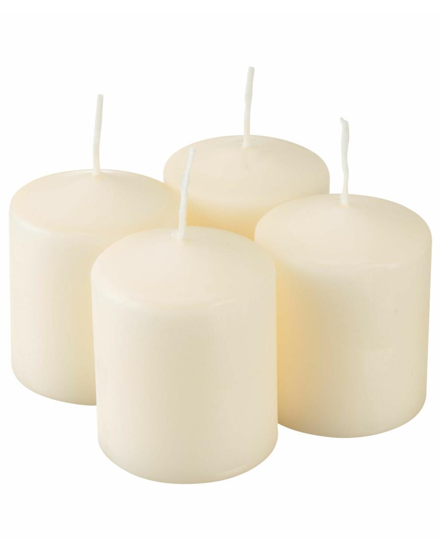 Stumpenkerzen creme