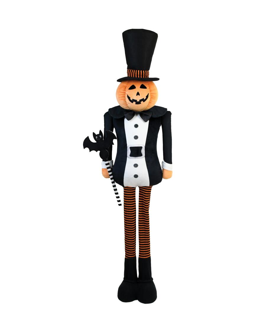 Halloween dekorace figurka oranžová