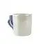 Tasse mit Schleifenhenkel lila