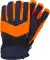 Skihandschuhe mit Neoelementen neon orange