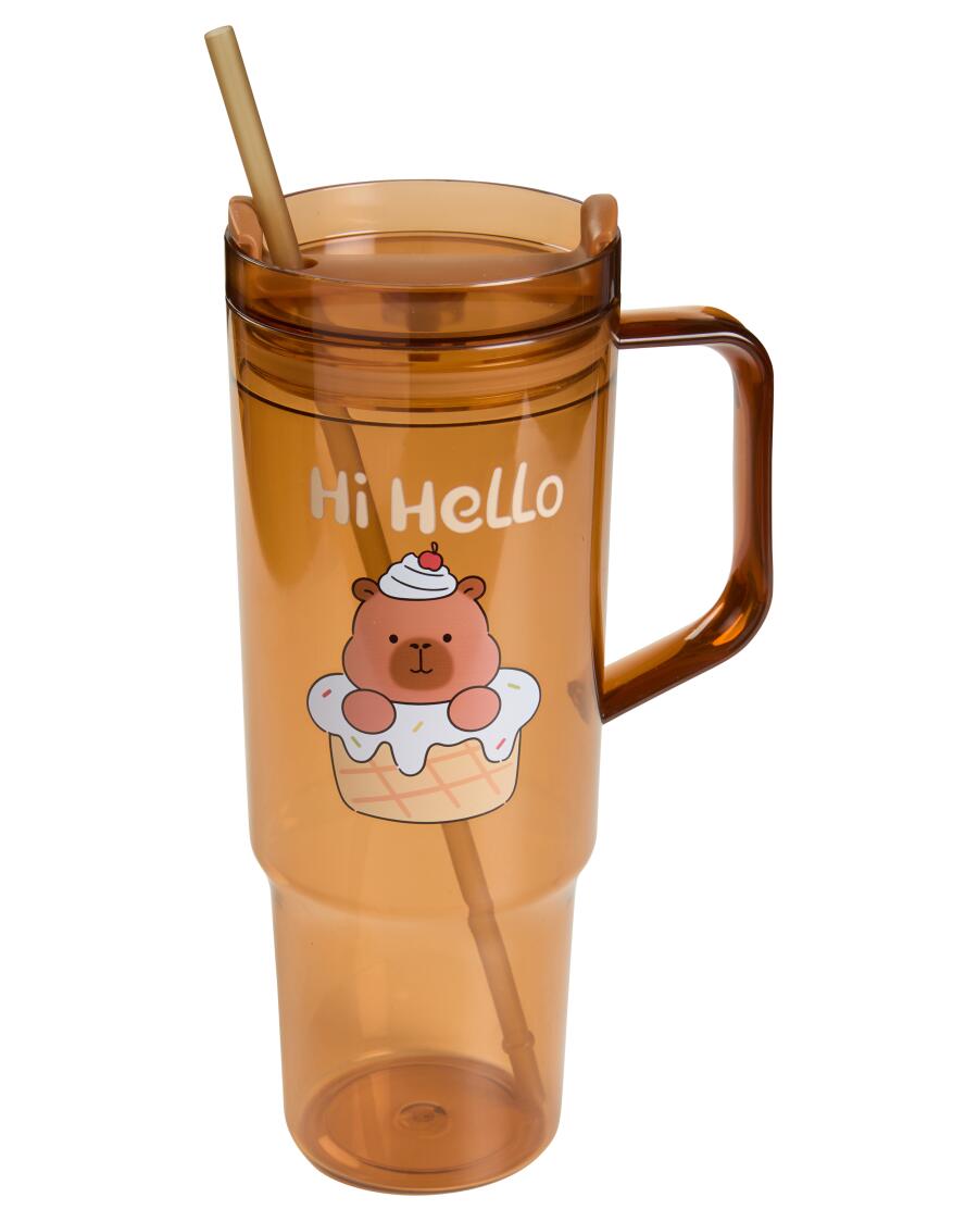 Trinkbecher Capybara braun