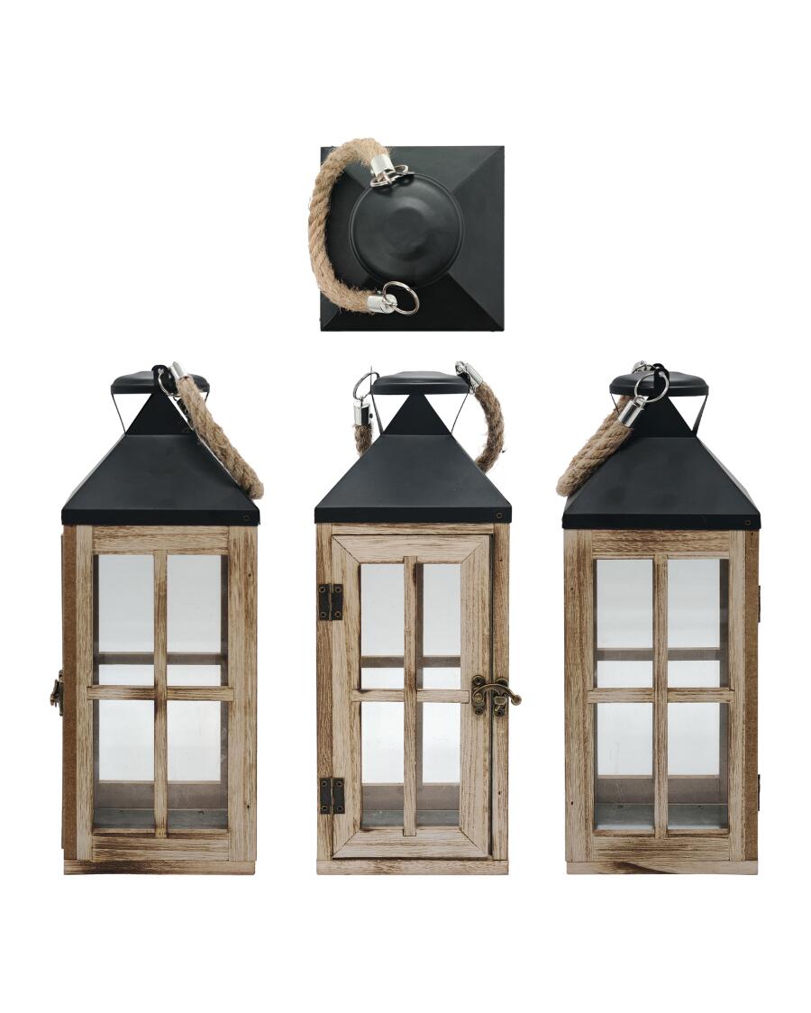 Mały lampion ok. 12,5 x 12,5 x 33,5 cm