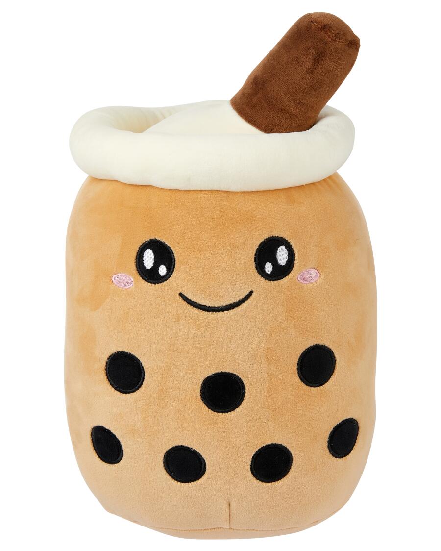 Pluche knuffel Bubble Tea bruin