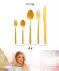Paris Hilton Besteck gold