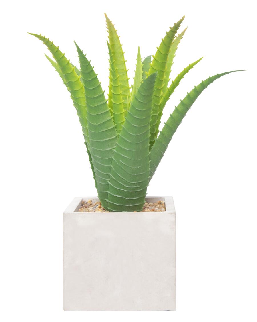Sztuczny aloes ok. 10 x 10 x 30 cm
