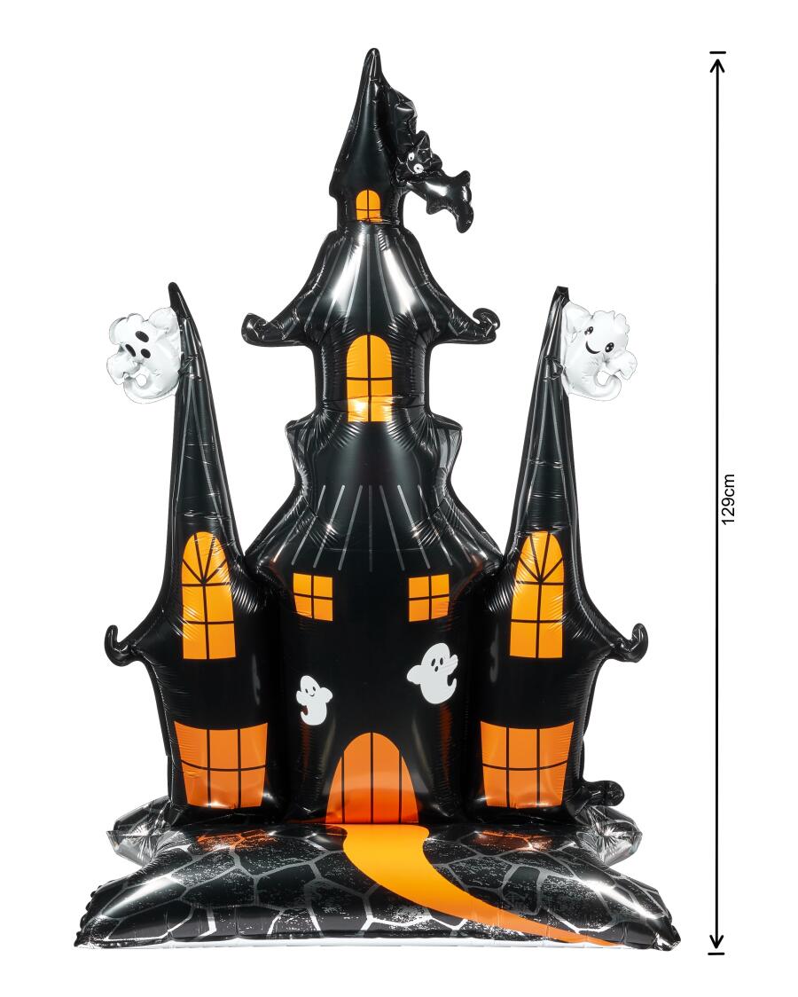 Halloween Folienballon schwarz