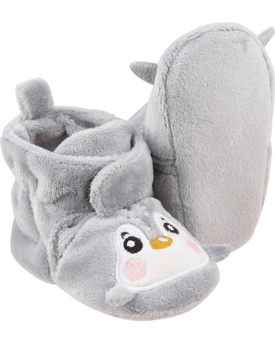 Roztomilé baby boty šedá