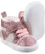 Glitzernde Babyschuhe