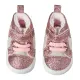 Glitzernde Babyschuhe
