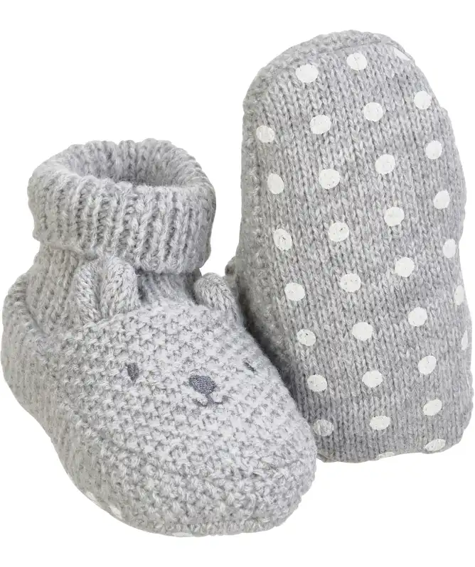 Baby-Strickschuhe