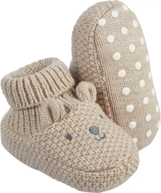 Baby-Strickschuhe