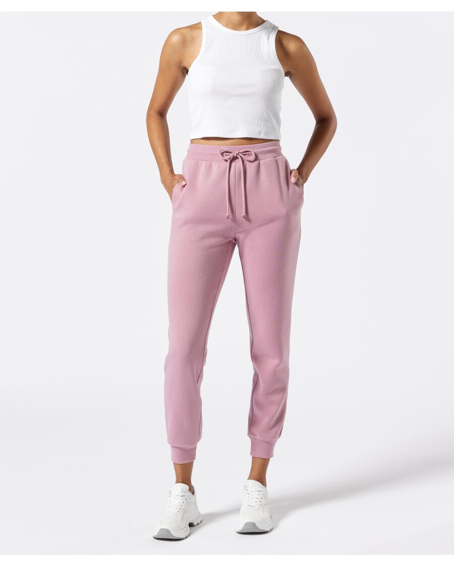 Joggingbroek uni roze