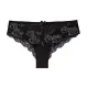Panty mit Glitzerblumen