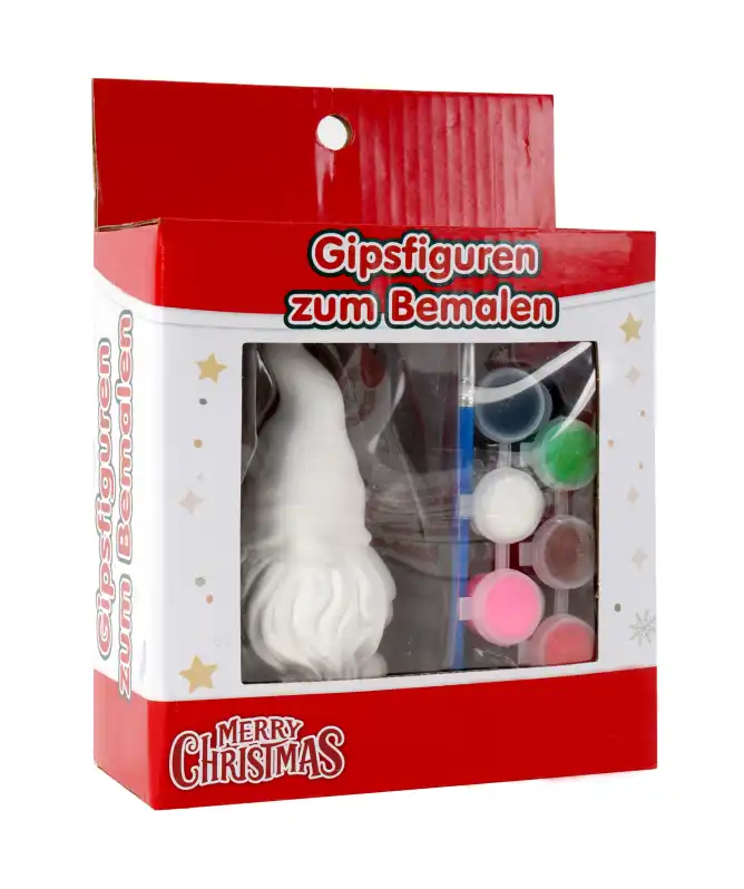 Gipsfiguur om te beschilderen kerst