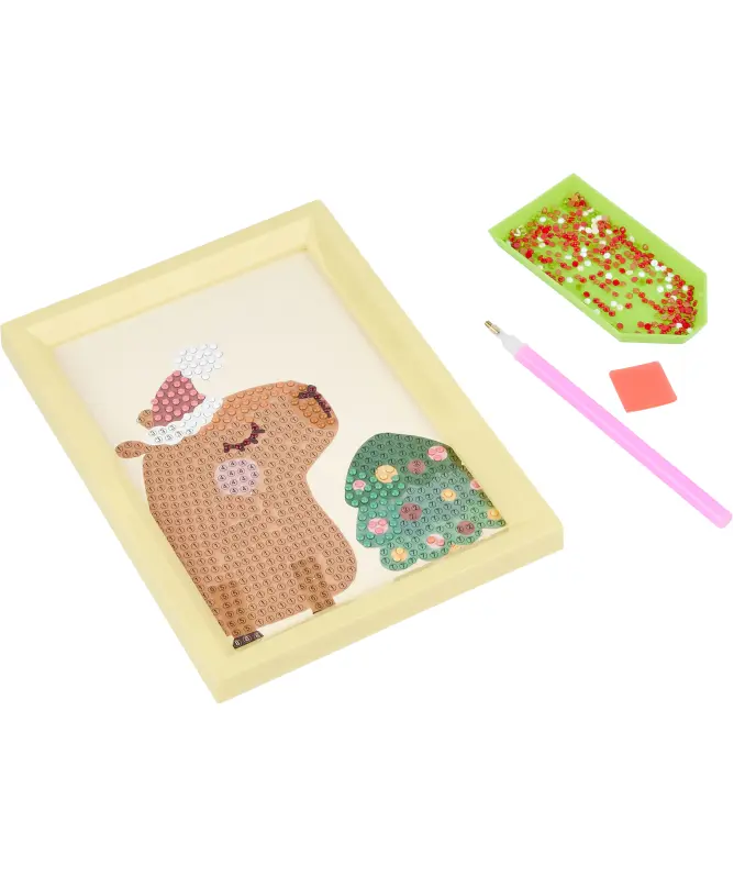 Diamond painting kerst