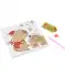 Diamond painting kerst bruin