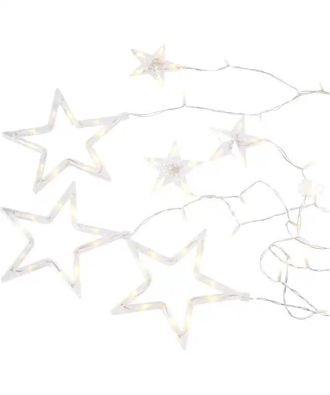 LED-Sternenvorhang Weihnachten