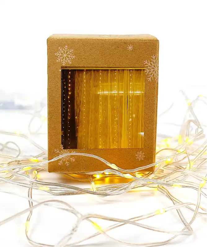 LED-Vorhang Weihnachten