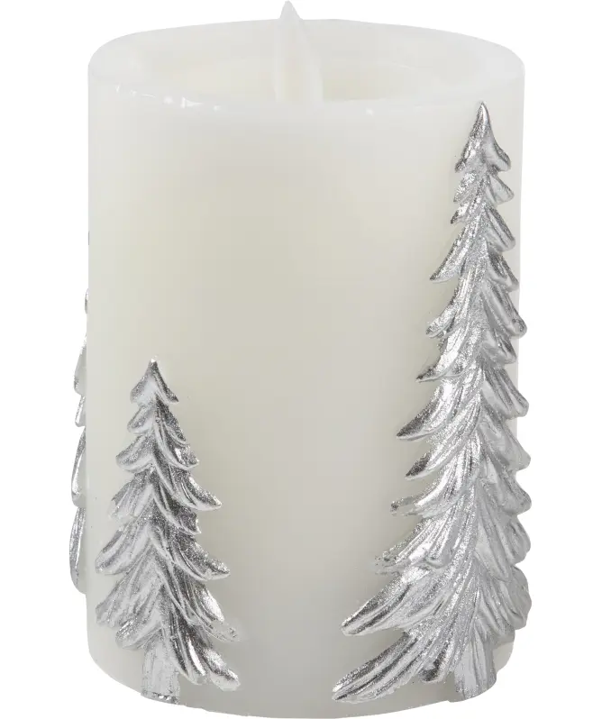 LED echte waskaars Kerstmis