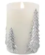 LED echte waskaars Kerstmis