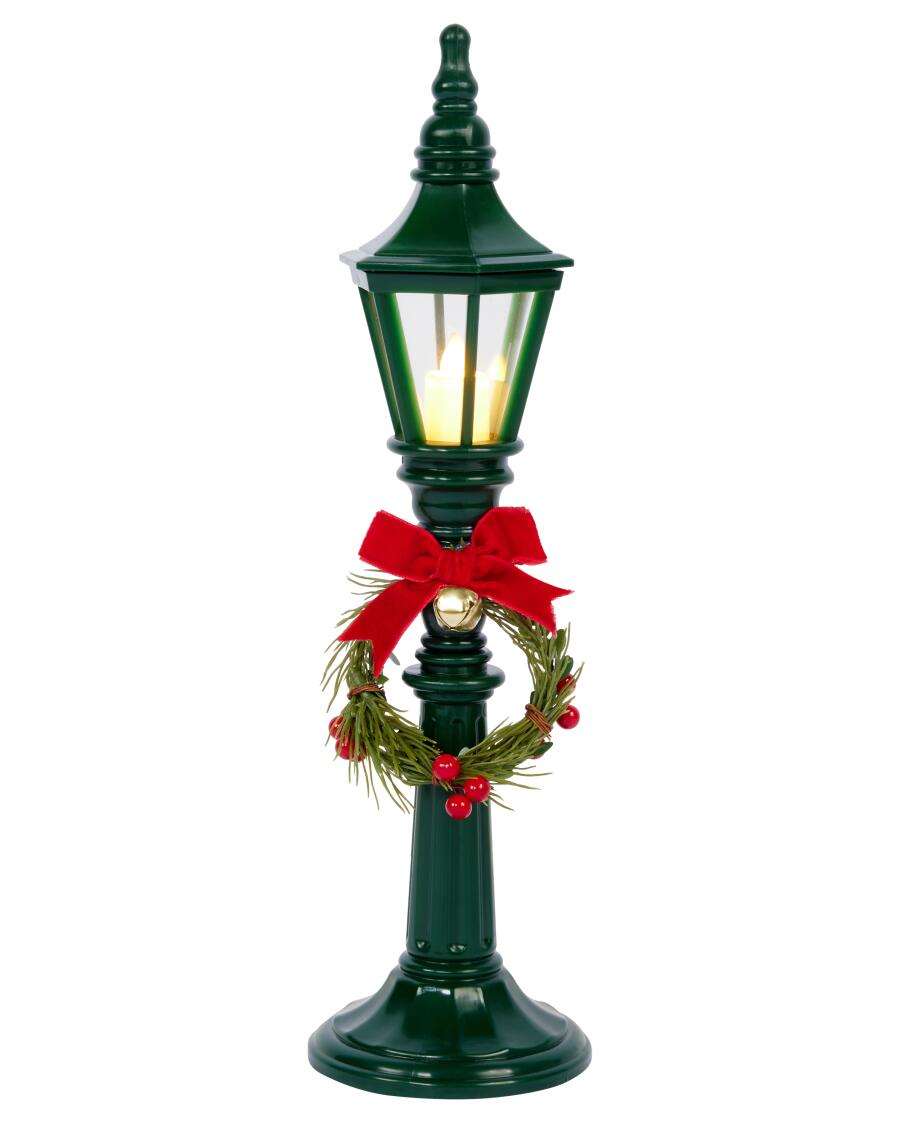 LED-Straßenlaterne Weihnachten grün