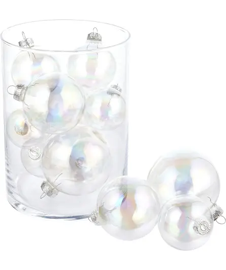 Christbaumkugeln mit Holo-Effekt