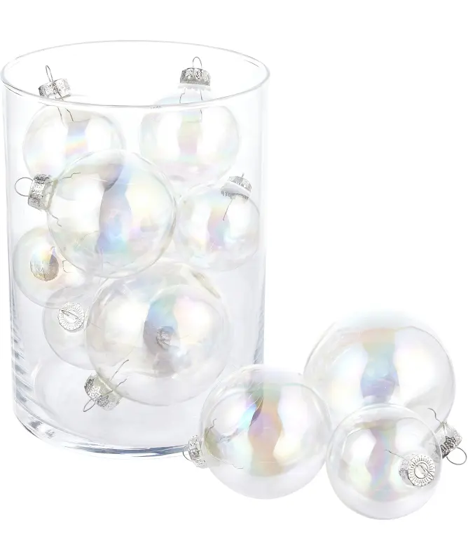 Christbaumkugeln mit Holo-Effekt