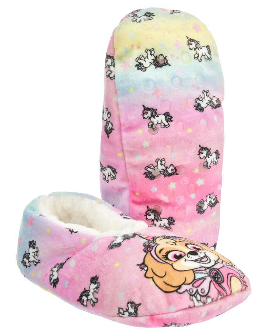 Lizenz Ballerina-Hausschuhe pink bedruckt