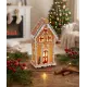 Vánoční LED perníková chaloupka